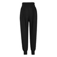 thumbnail image 4 of biudgviw 2pc Lounge Pants for Women High Elastic Waist Comfy Yoga Pants Stretch Slim Cinch Bottoms Pants with Pockets, 4 of 6