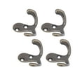 thumbnail image 1 of 10Pcs Coat Hooks Small Double Prong AntiRust Sturdy Durable Convenient Wall Mounted Tiebacks for Coat Clothing Keys, 1 of 8