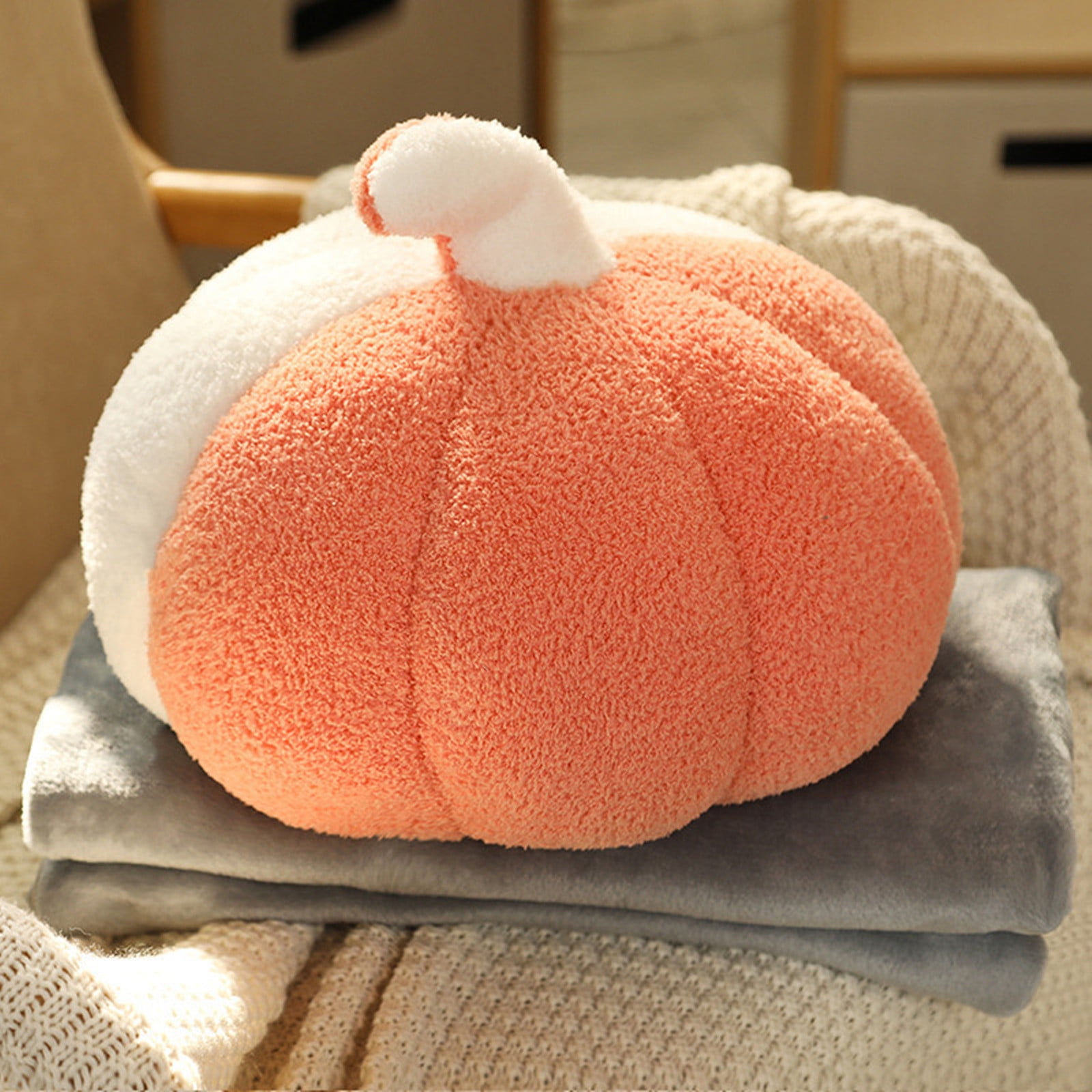 Aihimol Pumpkins Toys Pumpkins Throw Pillows, Fall holiday Decorative