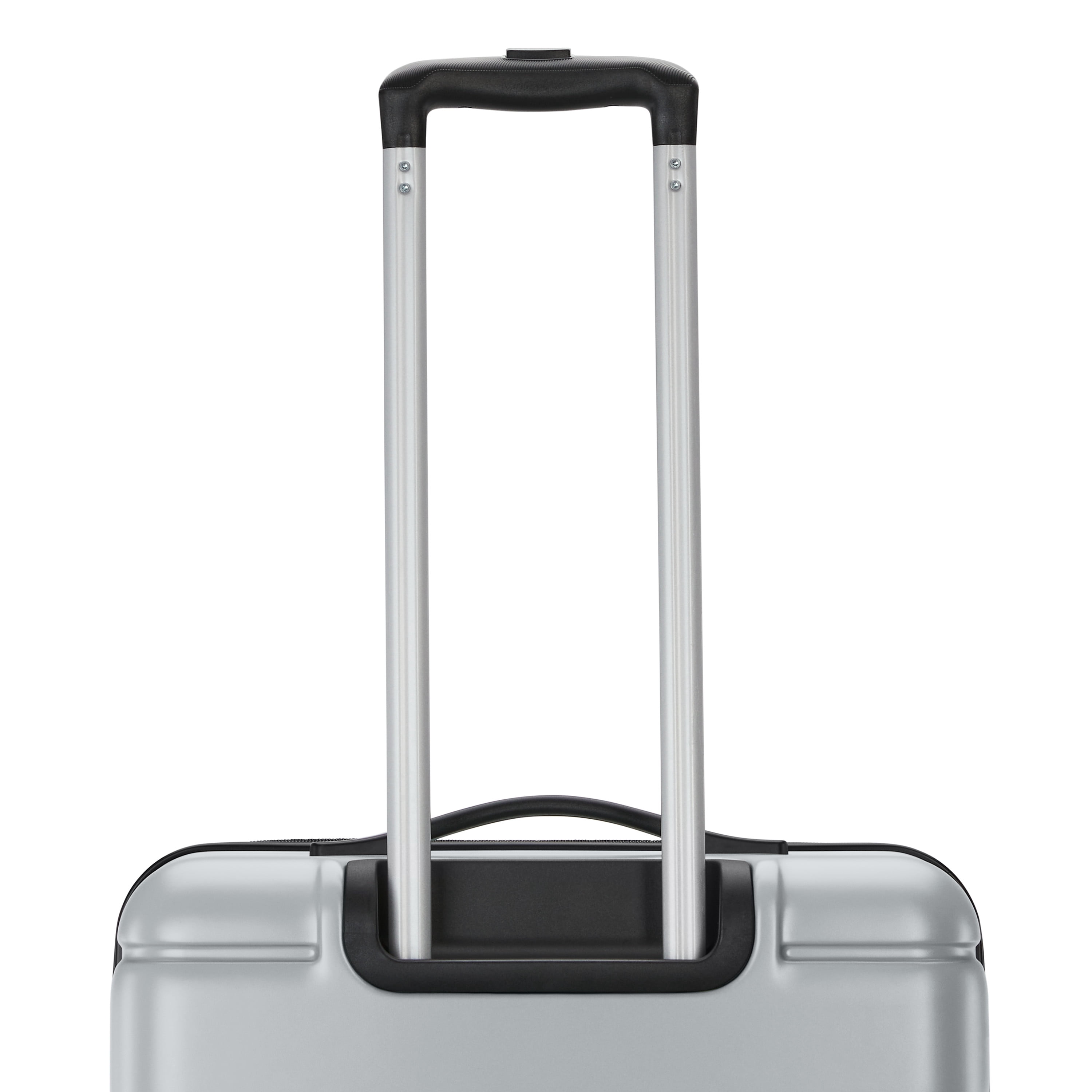 American Tourister Roll Out 2-Piece Luggage Set with Spinner Wheels (Carry on/Medium Checked) - Silver
