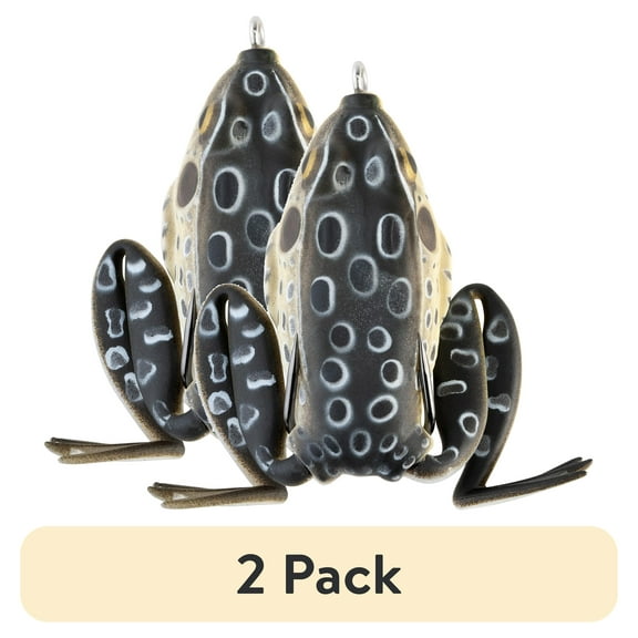 (2 pack) Lunkerhunt Hollow Body Lunker Frog 2 1/4" 1/2oz Croaker LF04