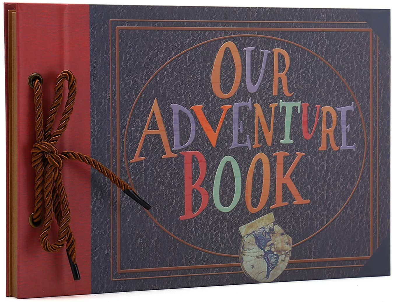 My Our Adventure Book Pixar Up Handmade DIY Family Scrapbook , Wedding  Photo Album, Retro Album, Anniversary Scrapbook , Wonderful Gift for Thanks  Giving Christmas 11.6x7.5 Inches 2024 - $8.99