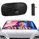 thumbnail image 1 of Nick Jonas Sombrilla Solar para Auto - Protector de Parabrisas Plegable | Cortina Solar Delantero | Bloqueo UV y Aislamiento de Calor 133x73cm, 1 of 6