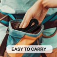 thumbnail image 4 of 3-Step Hunting Climbing Aid with Non-Slip Steps, 156cm Portable Hunting Tree Climbing Rope Ladder for Outdoor Sports Rock Climbing Caving Mountaineer, 4 of 4