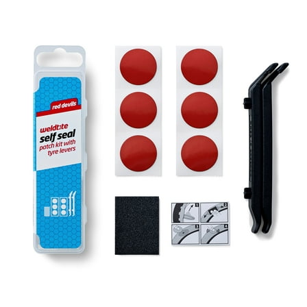 Weldtite Self Seal Patch Kit with Tyre Levers (Box of 12)