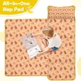 thumbnail image 4 of Orange Christmas Gingerbread Man Pattern Toddler Nap Mats for Kids Preschool,50"x20" Sleeping Mat Bag or Kids,Toddler Sleeping Bag,Toddler Nap Mat or Daycare, 4 of 6