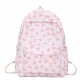 thumbnail image 3 of Mochila de nailon para estudiantes con lazo impreso para niñas y mujeres mochila bonita, 3 of 9