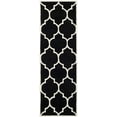 thumbnail image 2 of SAFAVIEH Chatham Gavin Geometric Wool Runner Rug, Black/Ivory, 2'3" x 7', 2 of 7