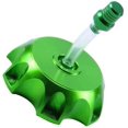 thumbnail image 1 of Tapa de tanque de combustible de aluminio CNC con válvula de ventilación para motocicleta todoterreno de 50 cc 70 cc 90 cc 110 cc 125 cc 140 cc 150 cc 160 cc (verde), 1 of 3