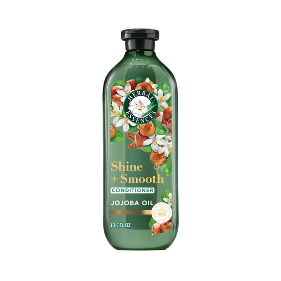 Herbal Essences Shine   Smooth Jojoba Oil Sulfate Free Conditioner, 13.5 fl oz