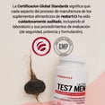 thumbnail image 3 of Restart Ultra TESTO MEN | Fórmula 7 en 1 con Maca Negra, Creatina, Fenogreco, Tribulus, L-Arginina, Zinc y Ácido Aspártico | 60 cápsulas, 3 of 7