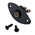 thumbnail image 3 of Placa de enchufe Strade Fareast Limited para guitarra eléctrica con 3 conectores ovalados, 3 of 8