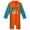 Orange, variant on Toddler Green/Orange Miami Hurricanes Wave Runner Wetsuit