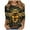 Yellow, variant on LYEAA Women Honeycomb Design 3/4 Sleeve T-Shirt Round Neck Casual Festival Top Lightweight Breathable Cotton Summer Wear Yellow S