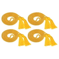 67inch Graduation Honor Cords, 4Pcs Graduation Cords Tassel Graduation Ropes Bright Color DIY, Gold