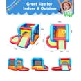 thumbnail image 5 of Castillo hinchable Step4Fun para niños con tobogán y piscina, 5 of 5
