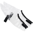 thumbnail image 4 of Transparent Silicone Shoes Covers for Salon Use Nonslip Reusable 1 Pair, 4 of 8