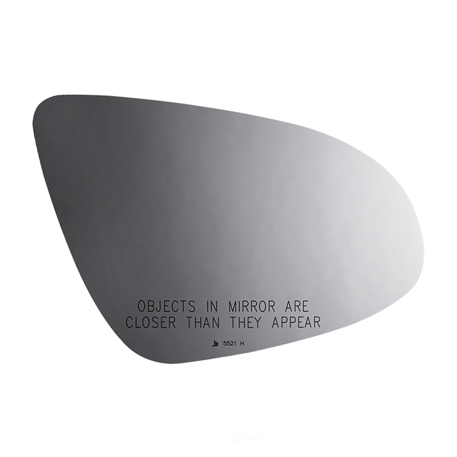Burco Side View Mirror Replacement Glass - Clear Glass - 5521H