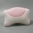 thumbnail image 1 of Almohada de baño de malla 3D, almohada de masaje de Spa antibacterias y antiácaros, almohada para bañera, accesorios de baño, soporte para la cabeza y la espalda, rosa JFHHH pequeña, 1 of 4
