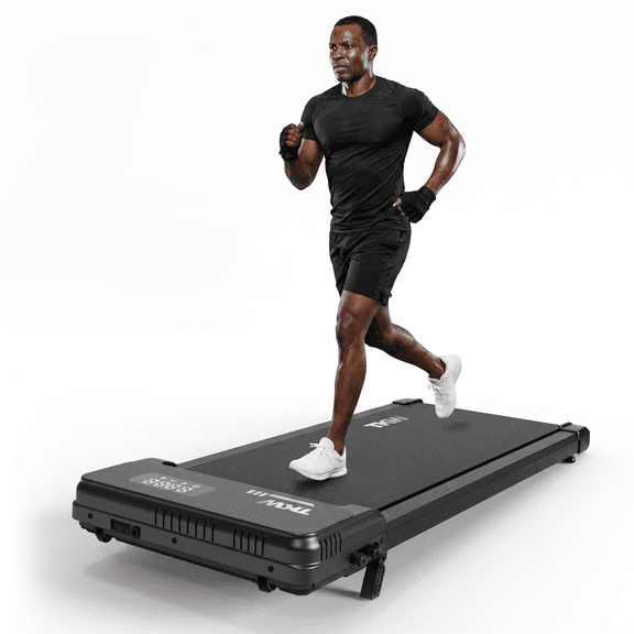 TKW Walking Pad Treadmill with Incline, Under Desk Treadmill with Remote Control, Lightweight & Portable for Home & Office, Quiet Servo Motor, 200 lbs Weight Capacity