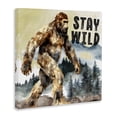 thumbnail image 2 of Stupell Industries Eclectic Stay Wild with Mythical Monster Canvas Art, 17 x 17, by Nicole DeCamp, 2 of 7
