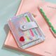 thumbnail image 5 of Cartera con lentejuelas y bordado de amor para mujer, con hebilla y cierre de cremallera, minicarteras, ultrafinas, de color cristal, 5 of 5