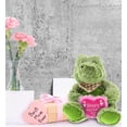 thumbnail image 6 of DolliBu Happy Mother's Day Super Soft Plush Sitting Alligator Figure - Cute Stuffed Animal with Pink Heart Message for Best Mommy, Grandma, Wife, Daughter - Cute Wild Life Plush Toy Gift - 8" Inches, 6 of 6