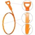 thumbnail image 3 of Hair Drain Clog Remover Drain and Snake Cleaning Tool (3pcs 20inch), 3 of 5