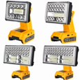 thumbnail image 2 of for De*walt 18-20V Li-ion Battery Wireless LED Work Light Outdoor Lighting Flashlight Emergency Flood Lamp Spotlight 8 inch, 2 of 7