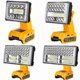 thumbnail image 2 of Para de*walt 18-20V Batería Li-ion Inalámbrica Luz de Trabajo LED Iluminación Exterior Linterna Lámpara de Emergencia Tipo Flood Reflector 9 inch, 2 of 7