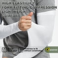 thumbnail image 5 of Arm Sleeves for Men Women Youth, UV Sun Protection, Tattoo Cover Up, Cooling, Compression Sports Sleeve - 2 & 4 Pairs, 5 of 6