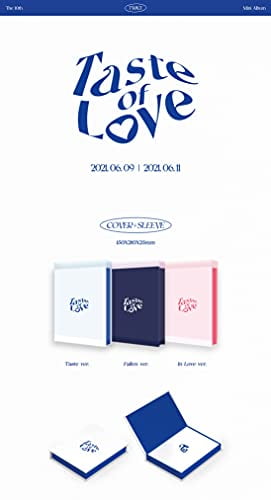 Twice Taste Of Love In Love Ver The 10th Mini Album Pre Order Cd Photobook Folded Poster Others With Tracking Extra Decorative Stickers Photocards Walmart Com
