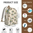thumbnail image 4 of Sasquatch Camping Backpack – Funny Bigfoot Footprint Design with Wilderness Pattern for Hiking and Outdoor Enthusiasts, 4 of 5