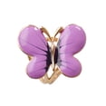 thumbnail image 4 of Clip de Pasadores de Broche de Hebilla de Moda con de Bufanda de Mariposa para Bufandas Púrpura, 4 of 7