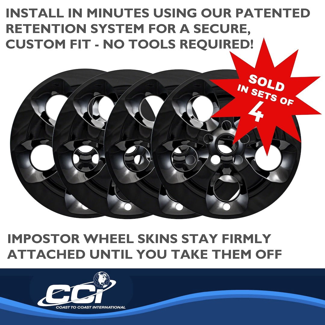Coast To Coast IMP421BLK IMPOSTOR ® WHEEL COVER