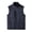 Blue, variant on Mens Breathable Mesh Lined Utility Vest Big and Tall 5XL, Lightweight Quick Dry Summer Cargo Vest with Multi-Pockets, Khaki,Size XL