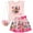 Pink, variant on Paw Patrol Skye Chase Marshall Tank Top Skirt and Bag 3 Piece Outfit Set Toddler to Big Kid