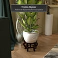 thumbnail image 3 of Red Lantern Fishbowl Stand - Rosewood - Size 8.5 in. Base Diameter, 3 of 6