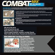Combat Max Ant Killing Gel, Indoor and Outdoor Use, (1 Syringe)