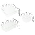thumbnail image 2 of Drawer Organizer Tray for Kitchen Bathroom Dresser Office (6Pcs), 2 of 6