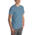 thumbnail image 7 of Rude Boi Unisex t-shirt (Steel Blue, 4XL), 7 of 7