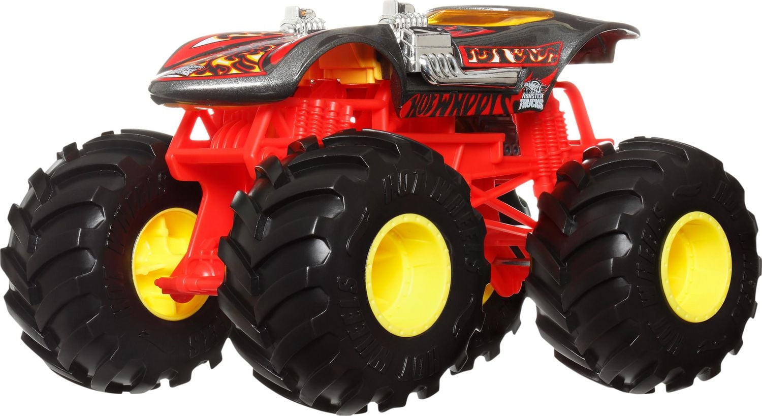 Hot Wheels Monster Trucks, Oversized Monster Truck in 1:24 Scale