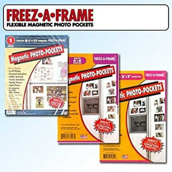 Clear Magnetic Picture Frames Set Of 4 X6 5 X7 8 X11 Clear Magnetic Picture Frames Set Of 4 X6 5 X7 8 X11 Photo For Refrigerator Freez A Frame Com