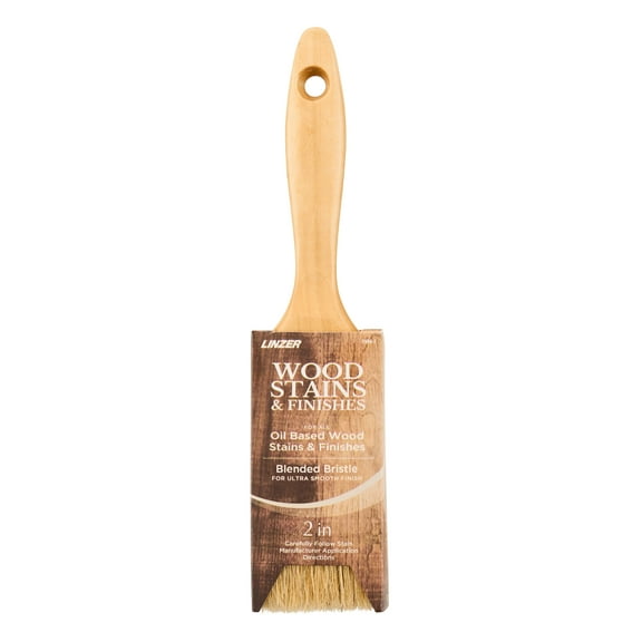 Linzer 2" Wood Oil-Based Stains & Finishes Flat Paint Brush