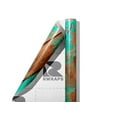 thumbnail image 5 of Rwraps Blue Wood Plank Distressed Aquamarine Gloss Vinyl Film Wrap 59in x 23ft Vinyl Vehicle Car, 5 of 9