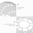 thumbnail image 4 of MOVTOTOP Disc Brake Covers Luxury Circular Shape 2pcs Enhance Appearance City Roads Driving Experience, 4 of 7