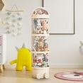 thumbnail image 5 of Large Transparent Toy Storage Tube - 3-Tier Vertical Stuffed Animal Organizer for Kids, Plushie Holder with Easy Assembly, Space-Saving Design, Durable & Playful Theme, 5 of 7