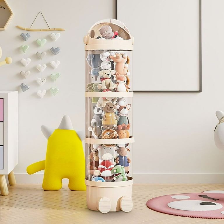 Vertical Toy Storage Tube, Stuffed Animal Storage Tube, Plushies