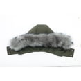 thumbnail image 3 of GGleaf Men's Winter Coat Warm Hooded Puffer Jacket Thicken Parka with Detachable Hood Faux-Fur Trim Army Green M, 3 of 7