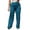 Blue, variant on Summer Pants for Women Pants Women Business Casual Womens Work Stretchy Compression Dress Ladies Plaid Work Casual Straight Leg for Hiking plus Workout Fall Jumpsuits Blue XL
